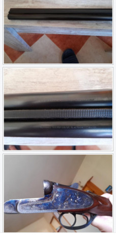 Cambio por maletín de cuero con llave  para escescopeta superpuesta de 76 cm de cañón escescopeta yuxtapuesta 10