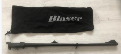 Buenas tardes un compañero que vende todo su equipo me pide que ponga este cañón de su monotiro  Blaser 01