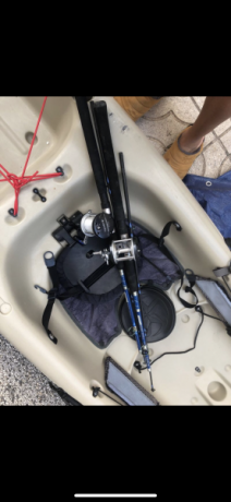 Kayak con soporte para cañas especial para pesca o paseo bueb tamaño esta en barcelona 00