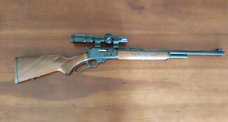 Venta de un Marlin 1895 en calibre 45-70 .
Tiene pocos disparos. Ligeras marcas indican que no es nuevo 00
