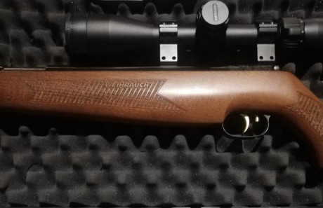 Tengo un encargo de un amigo
Vende Weihrauch HW 97 del 4,5 por no usarla, comprada en Merino en marzo 01