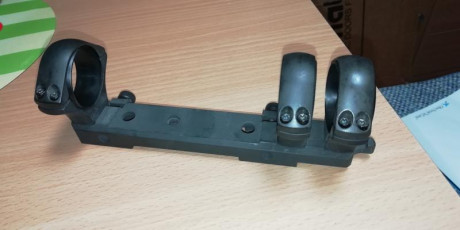 Vendo anillas Sako , para Sako TRG diámetro 30 mm  30 MOAS , 150 euros 01