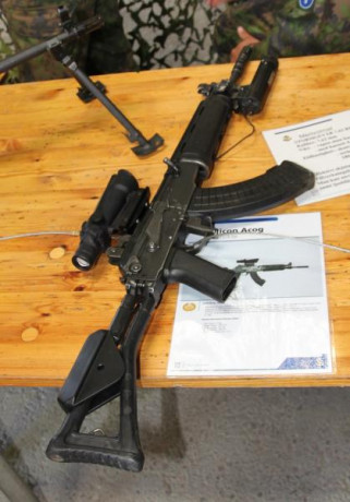 Suecia dispone del AK5 (una versión del FNC Belga), y alguna cosa tiene del AK4 (un HK G3/CETME B o C): 10