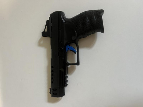 “Se rebaja precio”
Se vende pistola Walther Q5 match con 4 cargadores, punto rojo RMSc de 4 MOA, guiada 01