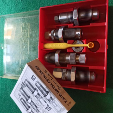 Muy buenas compañeros, ando buscando las siguientes cosas:

 DIES 
Lee Factory Crimp .44 Magnum
Recalibrador 30