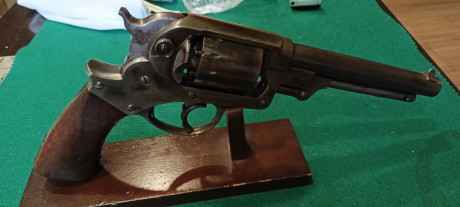 Modelo de doble action con el cartouche del inspector militar en la cacha.
Todo 100% funcionando.
Inscrito 02