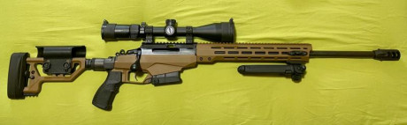 Vendo rifle TIKKA T3X TAC A1 dessert a estrenar con 2 cargadores 308 (costo 2600€)

Precio del conjunto 00