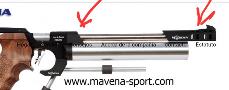 Busco Compensador Mavena para Steyr y la pieza remate del cañón como la foto 00