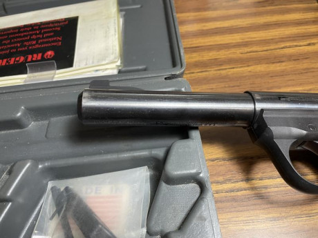 Se vende pistola Ruger Mark III Target 22/45 calibre 22. 
Es un arma totalmente fiable, de las que tira 10