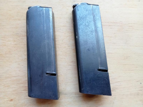 Muy buenas
Vendo estos  cargadores en buen estado y perfecto funcionamiento.
Astra 300 niquelado del 9 111