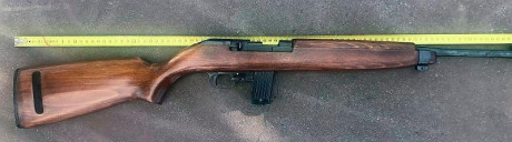 Hola a todos. Un amigo me ha pedido que le ponga a la venta en el foro este rifle ERMA M1 en calibre .22 00