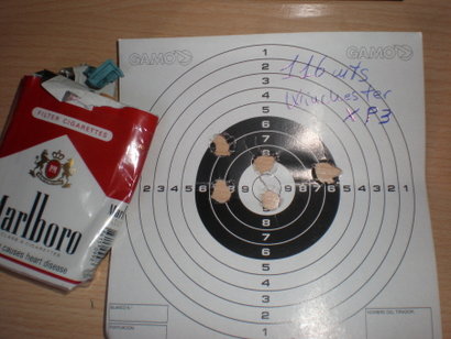 la prueba a 116mts no tuve sitio ni tiempo para mas.de buen royo espero la prueba de SKEET impaciente 12