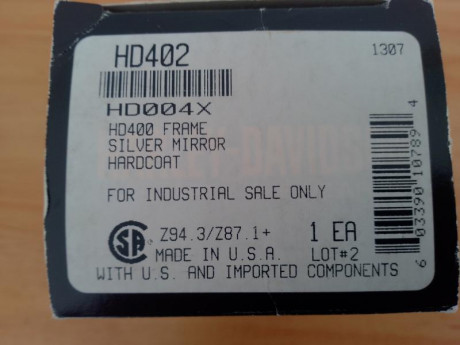 Vendo unas gafas nuevas Harley Davidson modelo HD 402
50€ 
Envío incluido. 01