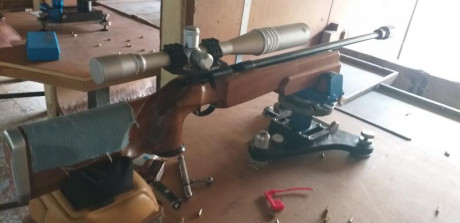 Pongo en venta el equipo de br50
Rifle anschutz acción 64
El equipo esta bastante equilibrado  agrupa 02