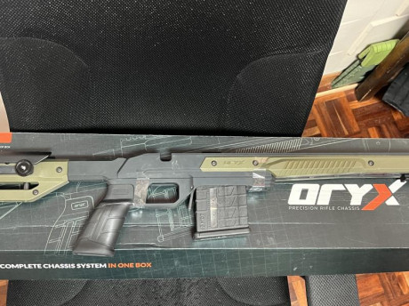 Se vende culata Oryx para Tikka y cargador MDT de 10 cartuchos para 308W
La culata tiene poco uso y el 01