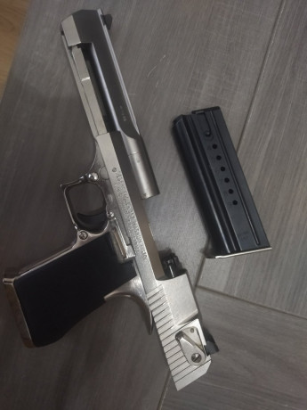 Hola. Vendo una Desert Eagle del 357. Está en Madrid y guiada en A.
La compré mediante este foro hace 101