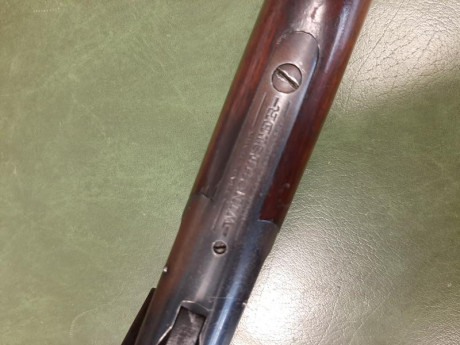 Buenas a todos,

Pongo a la venta esta auténtica joya de las armas históricas.
Se trata de un rifle winchester 61