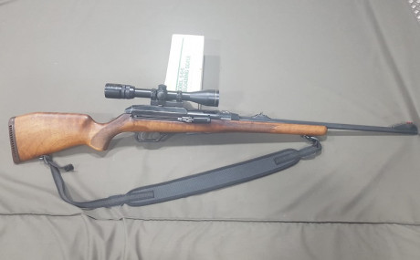 Vendo rifle HK 940 largo en calibre 7x64 con montura de 25 (el visor hay que cambiarlo) por 650€.
Saludos. 01