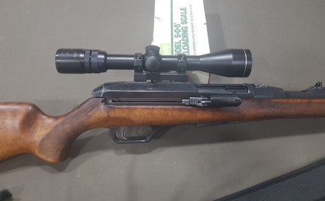 Vendo rifle HK 940 largo en calibre 7x64 con montura de 25 (el visor hay que cambiarlo) por 650€.
Saludos. 00