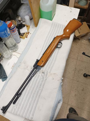 Hola, vendo esta conocida carabina china de cañón fijo modelo B3-3 en calibre 5,5mm. La compré hace un 10