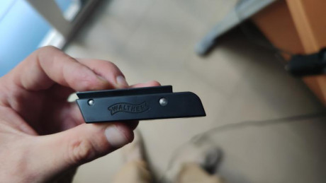 Buenas tardes, pues me he comprado el contrapeso dinámico para la Walther SSP y me ha llegado precintado 00