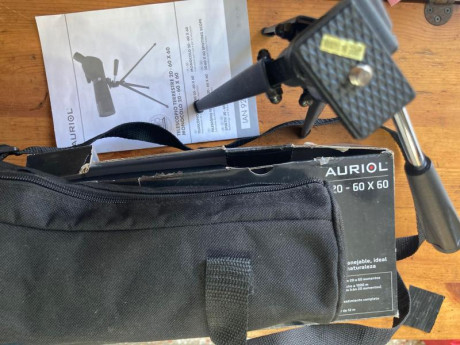 Vendo monocular con trípode, lo he usado para ver impactos a 25/50 mts. Tengo otros de mejor calidad y 00