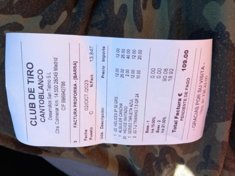 Buenos días, soy un novato en estos temas de tiro al plato y quería saber que es lo necesario para poder 160