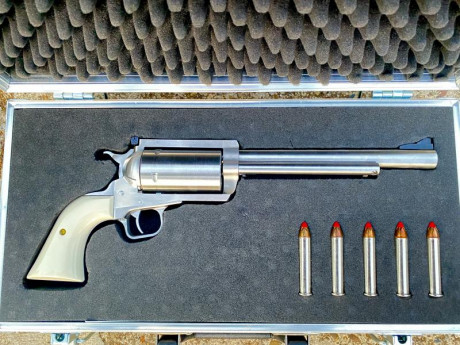 Hola, 
Tengo un revolver 45/70 Government. Alguien sabe si podría disparar con cartucho de 45 long colt 80