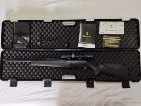 BROWNING Bar Mk3 Composite HC Black Brown Threaded 
IMPECABLE sin ningún tipo de marca, SOLO UNA SALIDA 02