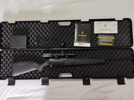 BROWNING Bar Mk3 Composite HC Black Brown Threaded 
IMPECABLE sin ningún tipo de marca, SOLO UNA SALIDA 01