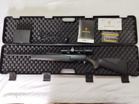 BROWNING Bar Mk3 Composite HC Black Brown Threaded  Cal. 30 06
IMPECABLE sin ningún tipo de marca, SOLO 02