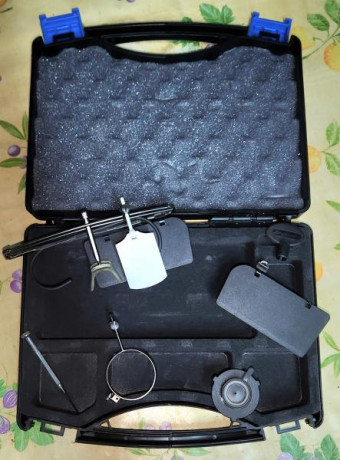Gafas Knobloch K1, con diafragma, tapaojo y parasoles laterales. Estan impecables, en perfecto estado. 02