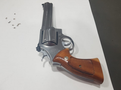 Vendo revolver Smith Wesson de 6 pulgadas de inoxidable por falta de uso y liberar cupo por 700€.
Saludos. 71