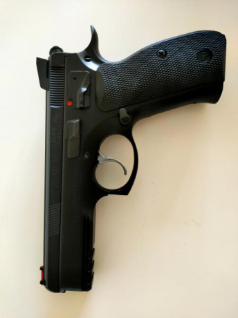 Por motivo de viaje, vendo pistola CZ Shadow SP-1 en muy buen estado, precio de 850€ mas gastos de envio 00