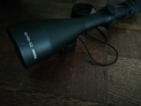 Vendo Trijicon Accupoint 2,5-10x56 casi nuevo, lleva inserto de tritio que se ve en oscuridad total y 00