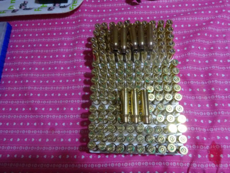 Muy buenas.
Vendo un lote de vainas del .308W.
103 vainas Magtech marcadas CBC con 1 solo tiro, tumbler 01