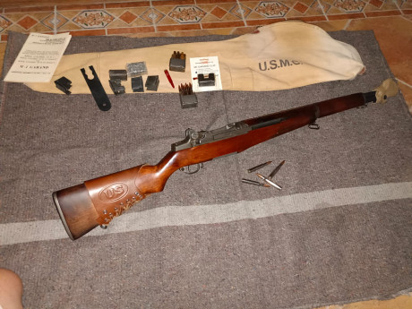 Hola buenas, quiero pedir opinión a expertos, el tema es que me venden un m1 garand 30-06 del año 1943, 02