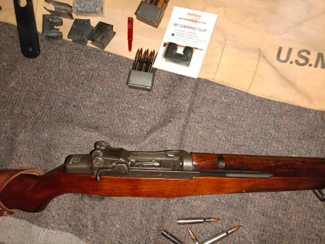 Hola buenas, quiero pedir opinión a expertos, el tema es que me venden un m1 garand 30-06 del año 1943, 20