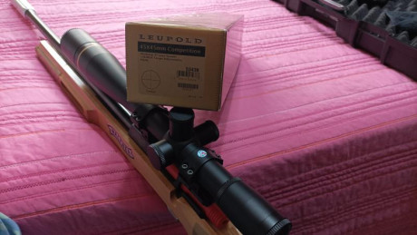 Se vende visor leupold competition 45x45 series 2 dueño está muy cuidado ,regalo parasol , caja original 02