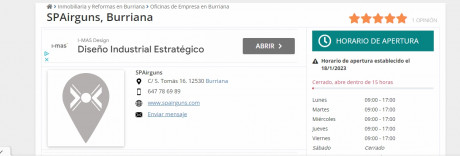 Hola:
Esta tienda tiene wasap y correo pero yo preferiría hablar con ellos en persona por una incidencia 10