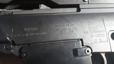 Buenas noches. Por temas de salud debo dejar la práctica del airsoft muy a pesar mío, y pongo a la venta 02