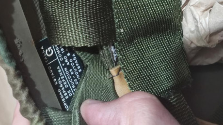 En perfecto estado, chaleco con distintivo de comandante de la legión talla G, casco infantería de marina 00