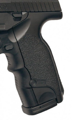 Pistola airsoft ASG Steyr M9-A1 Co2, con licencia Steyr Mannlicher (Austria). Material: ABS

Características: 10