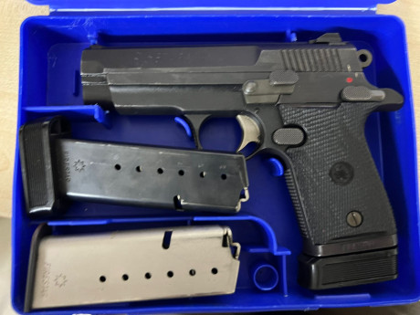 Hola a todos.
Pongo en venta esta  PISTOLA STAR FIRESTAR modelo 43 calibre 9mm parabellum .
En un estado 02