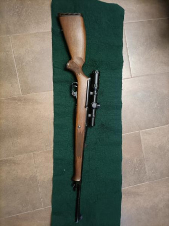 Buenos días,
Estoy retirando las armas que apenas uso, hoy le toca a este rifle, el arma está bastante 02