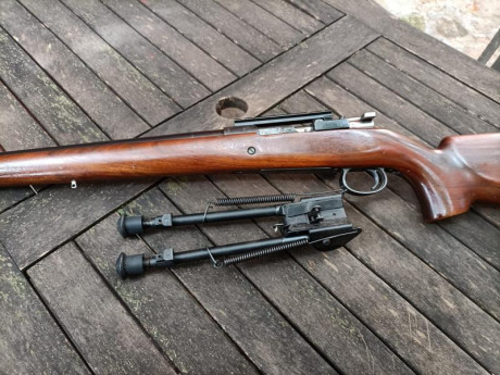   VENDIDO  

Un buen amigo vende este Carl Gustafs de cañón pesado, versión tiro.
 Cartucho 6'5x55
Ideal 02