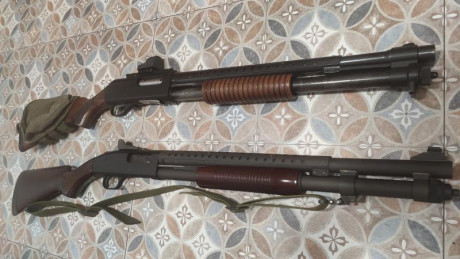 Se vende Fabarm mod. SDASS. Calibre 12-76 recamara Magnum. Culata y corredera madera nogal. En perfecto 62