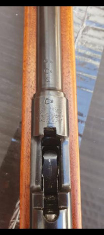 Vendo carabina destroyer del 9 parabellum, en buen estado tanto de maderas como aceros y pavon, funciona 02