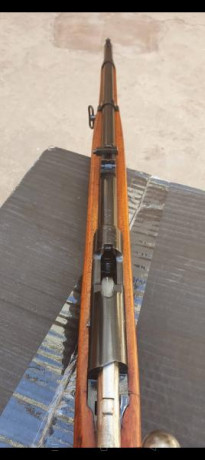Vendo carabina destroyer del 9 parabellum, en buen estado tanto de maderas como aceros y pavon, funciona 01