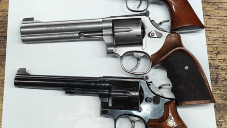 Vendo este revolver, marca Smith & Wesson y el modelo es el 686-5 Target Champion con cañon de 6", 10